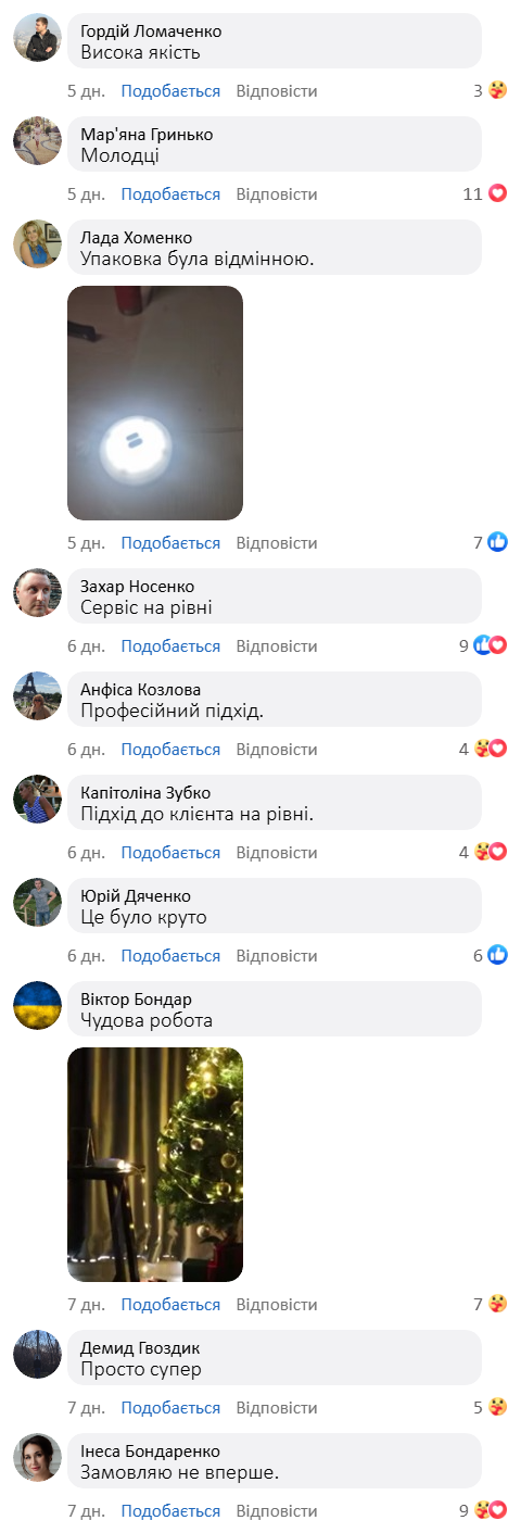 Лампа-гірлянда для кемпінгу